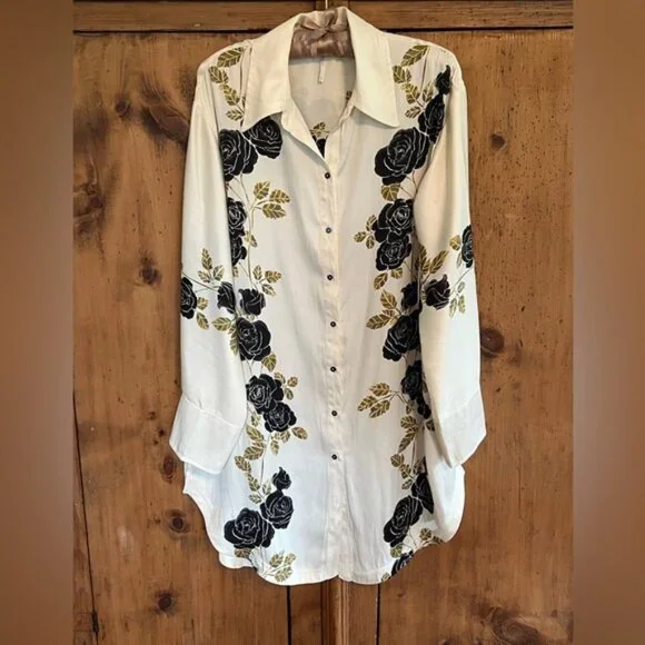 Free People Off the Vines Shirt - Picture 4 of 6